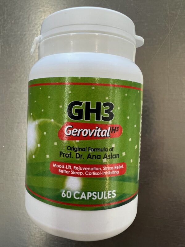 Original Formula GEROVITAL GH3, 60 capsules/100 mgs each